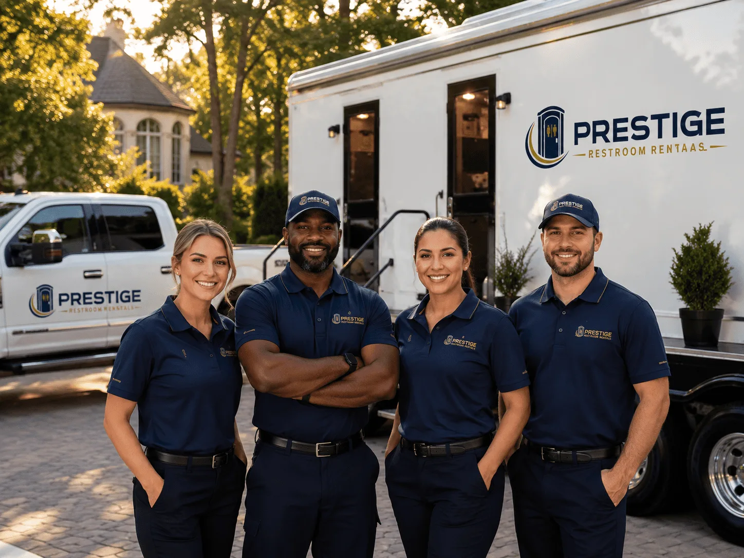 Trusted Luxury Portable Restrooms company in Deerfield, KS